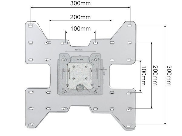LED Plasma LCD Monitor TV Wandhalterung Halter VESA 75 100 200 300 neigbar schwenkbar Modell: L54 LED Plasma LCD Monitor TV Wandhalterung Halter VESA 75 100 200 300 neigbar schwenkbar Modell: L54