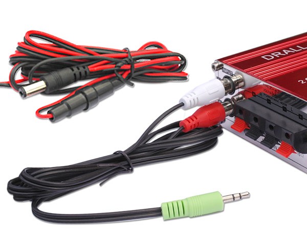 Mini-Endstufe Verstärker f. Wohnungen, Motoroller, Motorrad, Auto, MP3-Player Modell: EN4V Mini-Endstufe Verstärker f. Wohnungen, Motoroller, Motorrad, Auto, MP3-Player Modell: EN4V