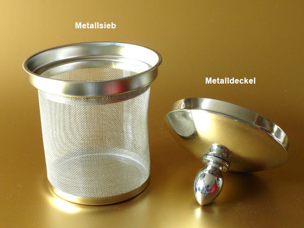Teekanne 1 Liter Vollmetall Tee Kanne Kaffeekanne Teebereiter Teegeschirr m. Metallsieb Modell: TC03 Teekanne 1 Liter Vollmetall Tee Kanne Kaffeekanne Teebereiter Teegeschirr m. Metallsieb Modell: TC03