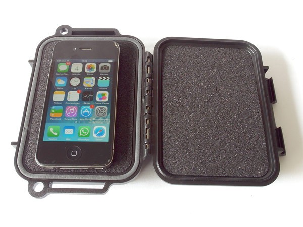 Waterproof Case Kunststoff-Box 161x110x52 mm Camping Outdfoor Boot Survival Safety-Box für z.B. iPhone Foto Objektiv wetter- stossfest staubdicht Modell: WPC01 Waterproof Case Kunststoff-Box 161x110x52 mm Camping Outdfoor Boot Survival Safety-Box für z.B. iPhone Foto Objektiv wetter- stossfest staubdicht Modell: WPC01