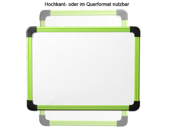 Whiteboard Weisswandtafel 40 x 30 cm Magnetafel Schreibtafel Pinnwand Grün Modell: KB02G Whiteboard Weisswandtafel 40 x 30 cm Magnetafel Schreibtafel Pinnwand Grün Modell: KB02G