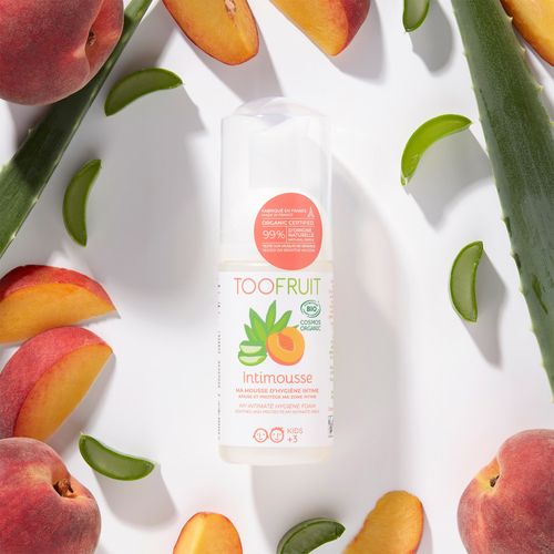 Intimhygieneschaum Aloe Vera-Pfirsich 1