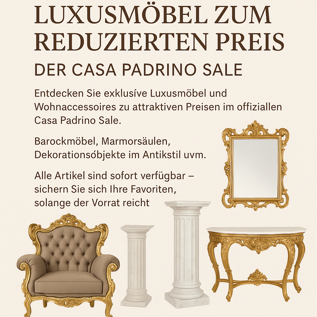 Luxus Möbel zum reduzierten Preis - Casa Padrino Sale