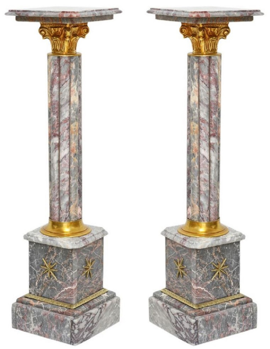 Luxury baroque marble column by Casa Padrino