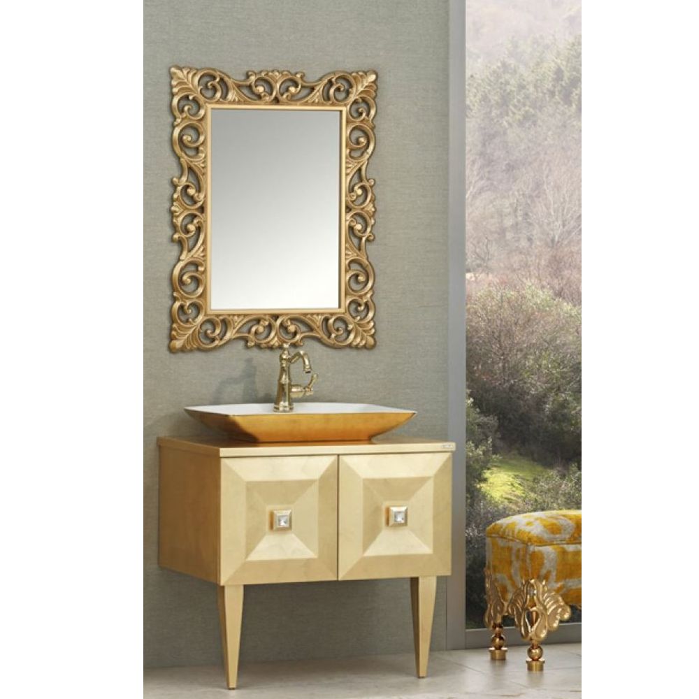 Waschtisch Bad Möbel Luxus Barock Jugendstil von Casa Padrino