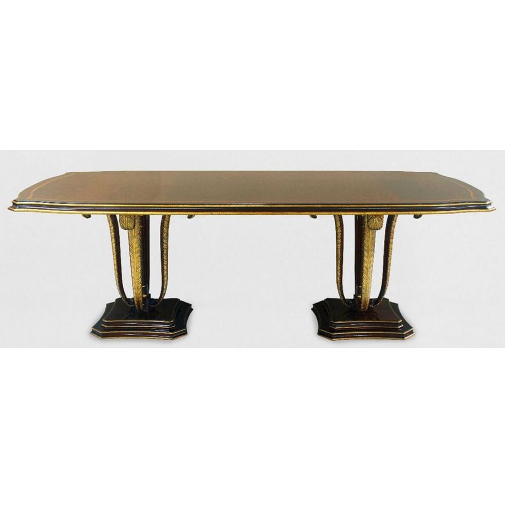 Italian luxury baroque dining table from Casa Padrino - handmade