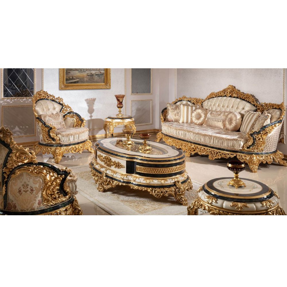 Luxury baroque sofa in Italian design by Casa Padrino - handmade baroque furniture