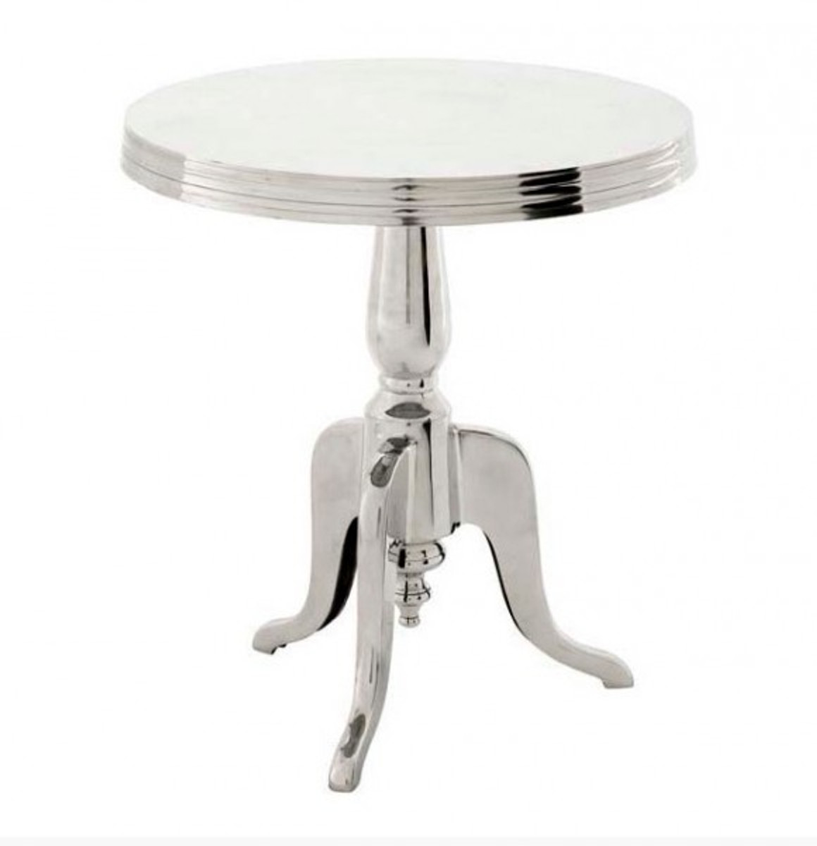 Aluminum side table luxury by Casa Padrino - aluminum side table