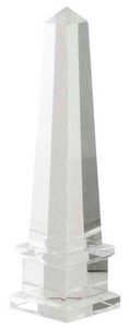 4251287778205 - Luxus Kristallglas Obelisk 65 x 65 x H 26 cm - Designer Wohnzimmer Hotel Dekoration