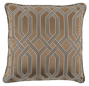 4251287778458 - Designer Kissen Braun 60 x 60 cm - Luxus Wohnzimmer Accessoires