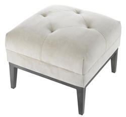 4251287778663 - Luxus Hocker 54 x 54 x H 44 cm - WohnzimmermÃ¶bel