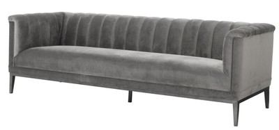 4251287778854 - Sofa Grau 230 x 86 x H 75 cm - Luxus Kollektion