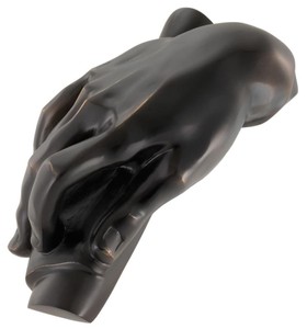 4251287779226 - Designer Deko Objekt HÃ¤nde Antik Bronze 28 x 15 x H 11 cm - Luxus Kollektion Hand Skulptur