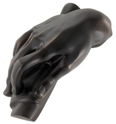 4251287779226 - Designer Deko Objekt HÃ¤nde Antik Bronze 28 x 15 x H 11 cm - Luxus Kollektion Hand Skulptur