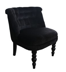 4251287779325 - Luxus Barock Salon Stuhl Paris Schwarz aus der Luxus Kollektion von - Hotel Cafe Restaurant MÃ¶bel Einrichtung