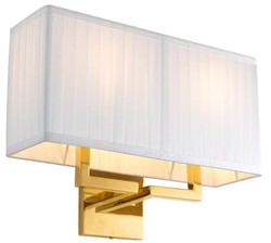 4251287779332 - Luxus Wandleuchte Gold 36 x 135 x H 27 cm - Wohnzimmer Wandlampe