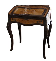 4251287779509 - Barock SekretÃ¤r Mahagony Braun - 74 x 45 x H 88 cm - SekretÃ¤r Antik Stil