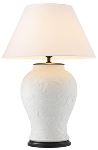 4251287780000 - Luxus Porzellan Tischleuchte WeiÃ - Limited Edition