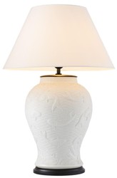 4251287780000 - Luxus Porzellan Tischleuchte WeiÃ - Limited Edition