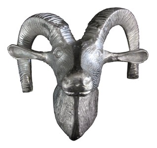 4251287780352 - Designer Geweih Aluminium - Dekoration Wandgeweih aus Alu - Wandfigur Wanddekoration