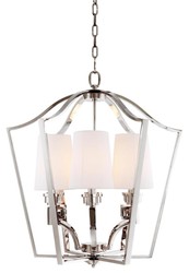 4251287780529 - Luxus HÃ¤ngeleuchte Silber 77 x H 82 cm - Hotel Restaurant MÃ¶bel