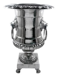 4251287780550 - Luxus Urne mit 2 Griffen 47 x H 69 cm - Wohnzimmer Deko