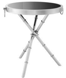 4251287781489 - Luxus Designer Beistelltisch Silber 52 x H 60 cm - Wohnzimmer MÃ¶bel