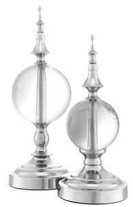 4251287781601 - Designer Kristallglas Deko Set - Luxus Wohnzimmer Hotel Dekoration