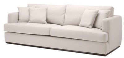 4251287781809 - Wohnzimmer Sofa Naturfarbig 234 x 103 x H 86 cm - Luxus QualitÃ¤t