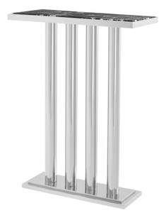 4251287782097 - Luxus Konsole Silber 70 x 30 x H 93 cm - Designer Hotel MÃ¶bel