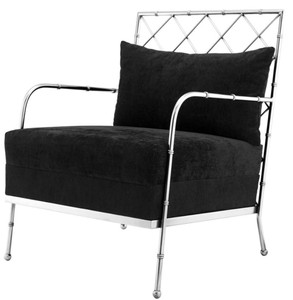 4251287782141 - Luxus Sessel Silber 645 x 715 x H 83 cm - Limited Edition