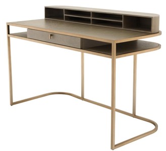 4251287782172 - Schreibtisch 130 x 60 x H 75 cm - Luxus BÃ¼romÃ¶bel