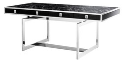 4251287782325 - Luxus Schreibtisch mit 4 Schubladen 190 x 90 x H 745 cm - Luxus Kollektion