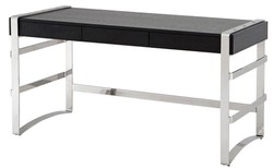 4251287782356 - Luxus Schreibtisch mit Schublade 150 x 73 x H 80 cm - Designer BÃ¼romÃ¶bel