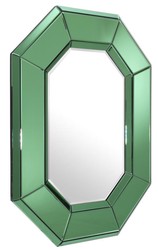 4251287784046 - Luxus Wohnzimmer Wandspiegel GrÃ¼n 80 x H 106 cm - Designer Spiegel