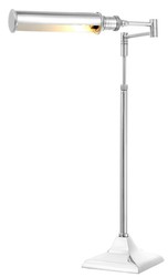 4251287784114 - Luxus Tischleuchte   Schreibtischleuchte Silber - BÃ¼romÃ¶bel