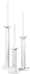 4251287784404 - Luxus Kristallglas Kerzenhalter   KerzenstÃ¤nder 3er Set - Hotel Restaurant Accessoires