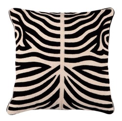 4251287784572 - Luxus Wohzimmer Kissen Schwarz 50 x H 50 cm - Hotel Accessoires