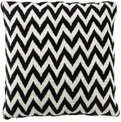 4251287784770 - Luxus Zierkissen Schwarz   Beige 75 x H 75 cm - Designer Kollektion