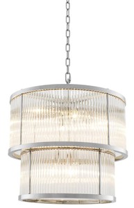 4251287784978 - Kronleuchter Silber 55 x H 59 cm - Luxus Kollektion