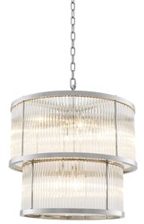 4251287784978 - Kronleuchter Silber 55 x H 59 cm - Luxus Kollektion