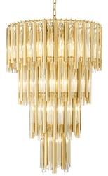 4251287785005 - Luxus Kronleuchter Gold Durchmesser 57 x H 88 cm - Hotel MÃ¶bel