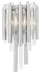 4251287785098 - Luxus Wandleuchte   Wandlampe Silber 23 x 145 x H 42 cm - Hotel Restaurant Kollektion