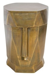 4251287785180 - Designer Aluminium Hocker 315 x 355 x H 44 cm - Hotel MÃ¶bel