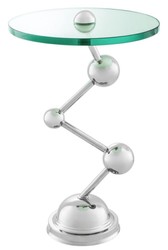 4251287785456 - Luxus Beistelltisch Silber 40 x H 65 cm - Limited Edition