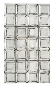 4251287785524 - Designer Wandspiegel mit antikem Spiegelglas 80 x H 140 cm - Wohnzimmer Spiegel