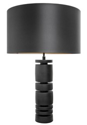 4251287785593 - Designer Tischlampe Mattschwarz 605 x H 90 cm - Hotel Restaurant MÃ¶bel