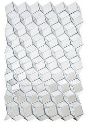 4251287785951 - Designer Wohnzimmer Wandspiegel 93 x H 145 cm - Luxus MÃ¶bel