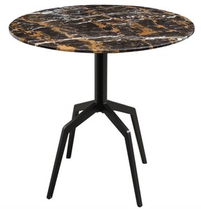 4251287786019 - Luxus Esstisch Schwarz 80 x H 76 cm - EsszimmermÃ¶bel