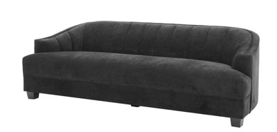 4251287786194 - Luxus Wohnzimmer Sofa in schwarz 230 x 90 x H 75 cm - Luxus MÃ¶bel